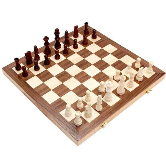 Large Folding International Chess Board Game Sets