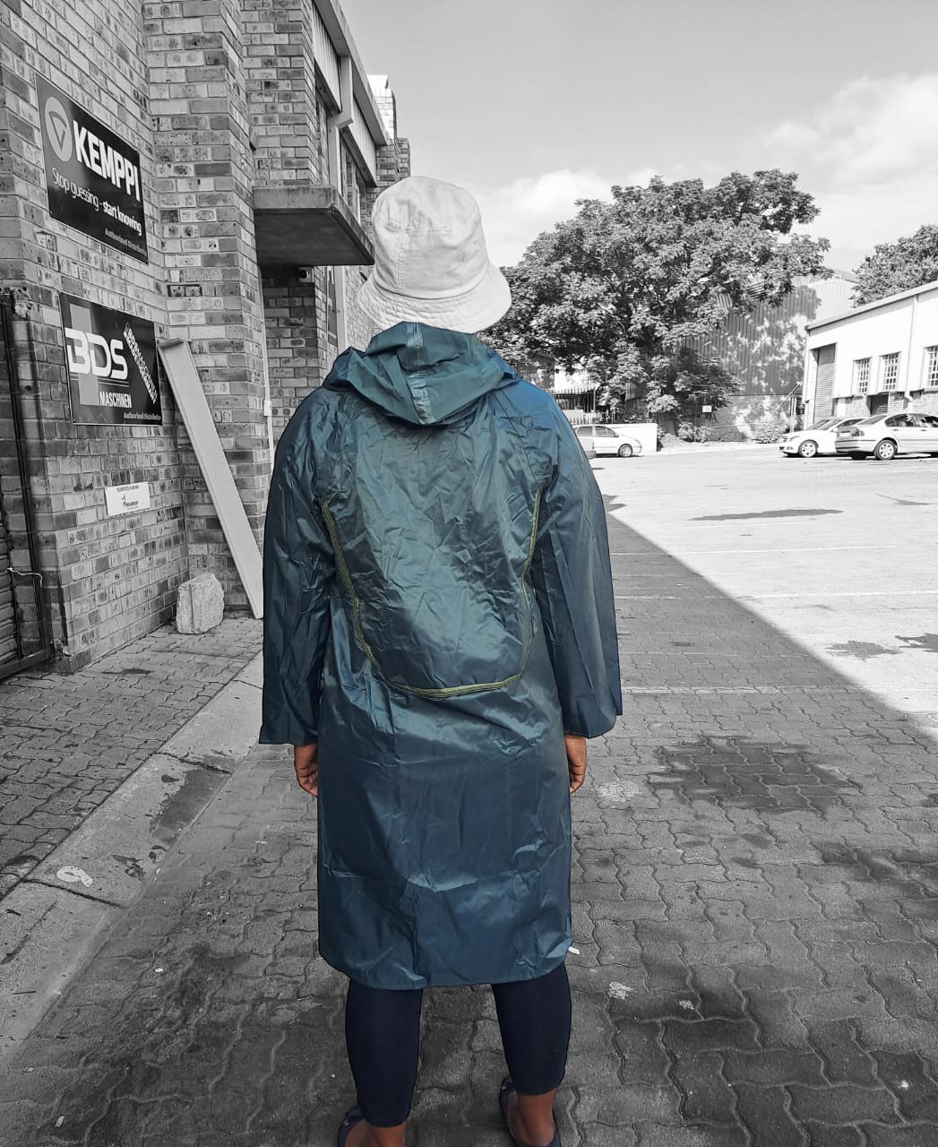 100% Polyester Rain Coat