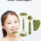 Amethyst Massager 100% Natural Green Gemstone Anti-Aging Facial Eye Roller Massager