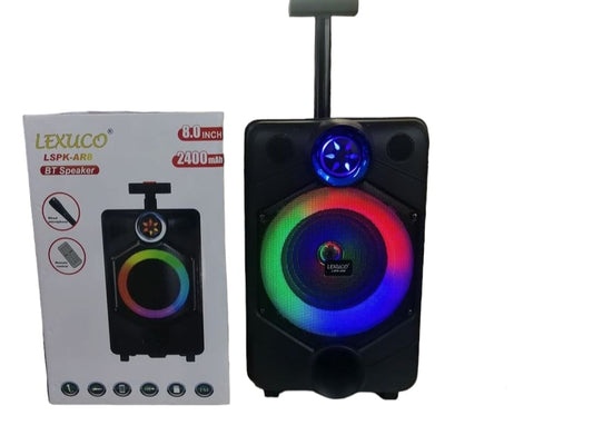 Lexuco LSPK-AR8 Bluetooth Speakers with RGB Lights