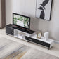 Modern TV Stand/Coffee Table – Black + White