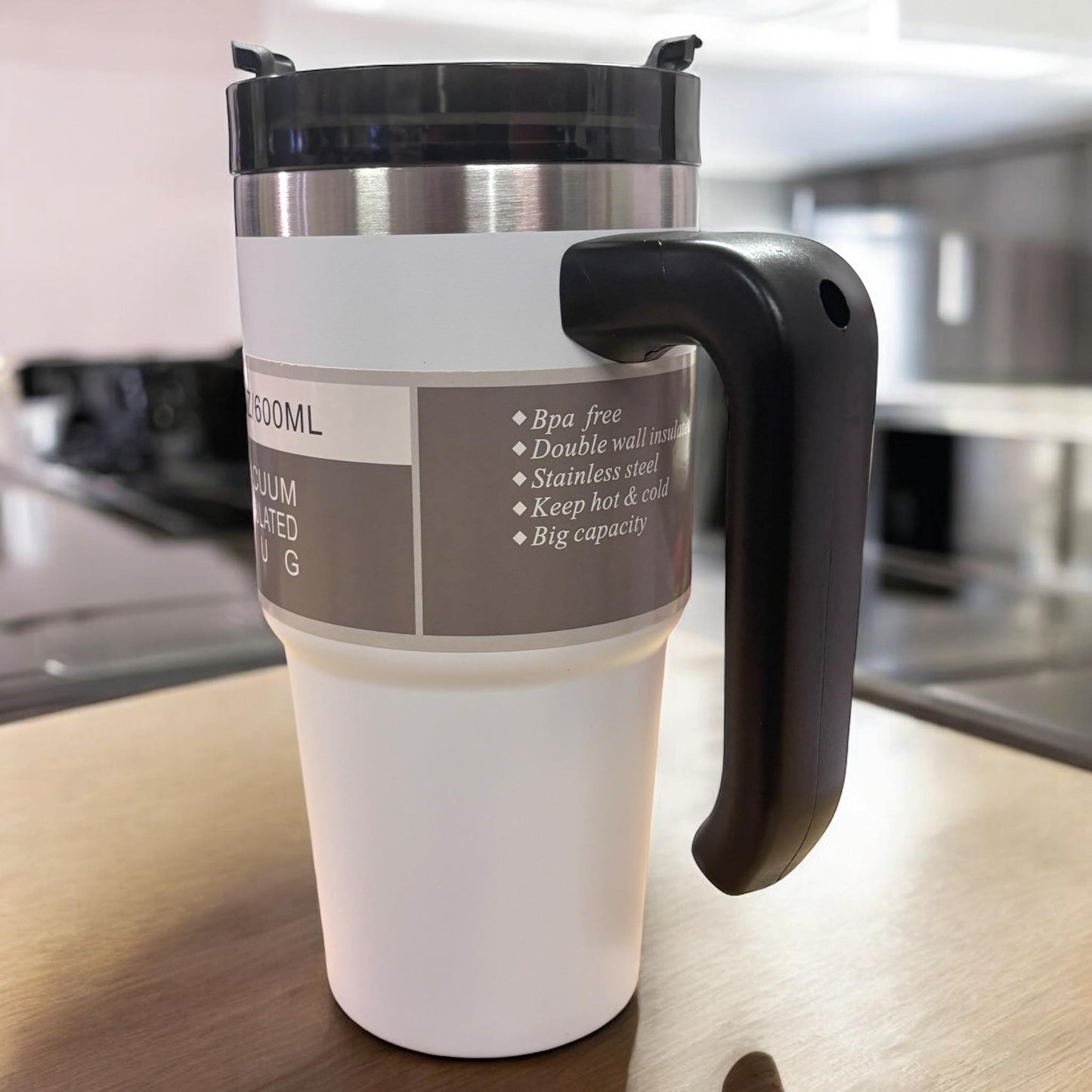 600ml Sleek design Vaccum Mug