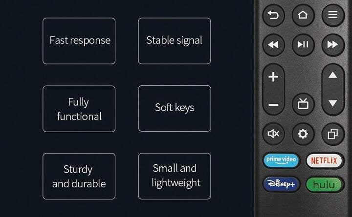 TVStick Voice Remote Control - compatible with DR49WK & L5b83h For Fire Tv Stick 4k- Alexa Voice Control