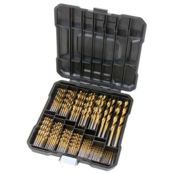 Drill Bit Set HSS Titanium Coated