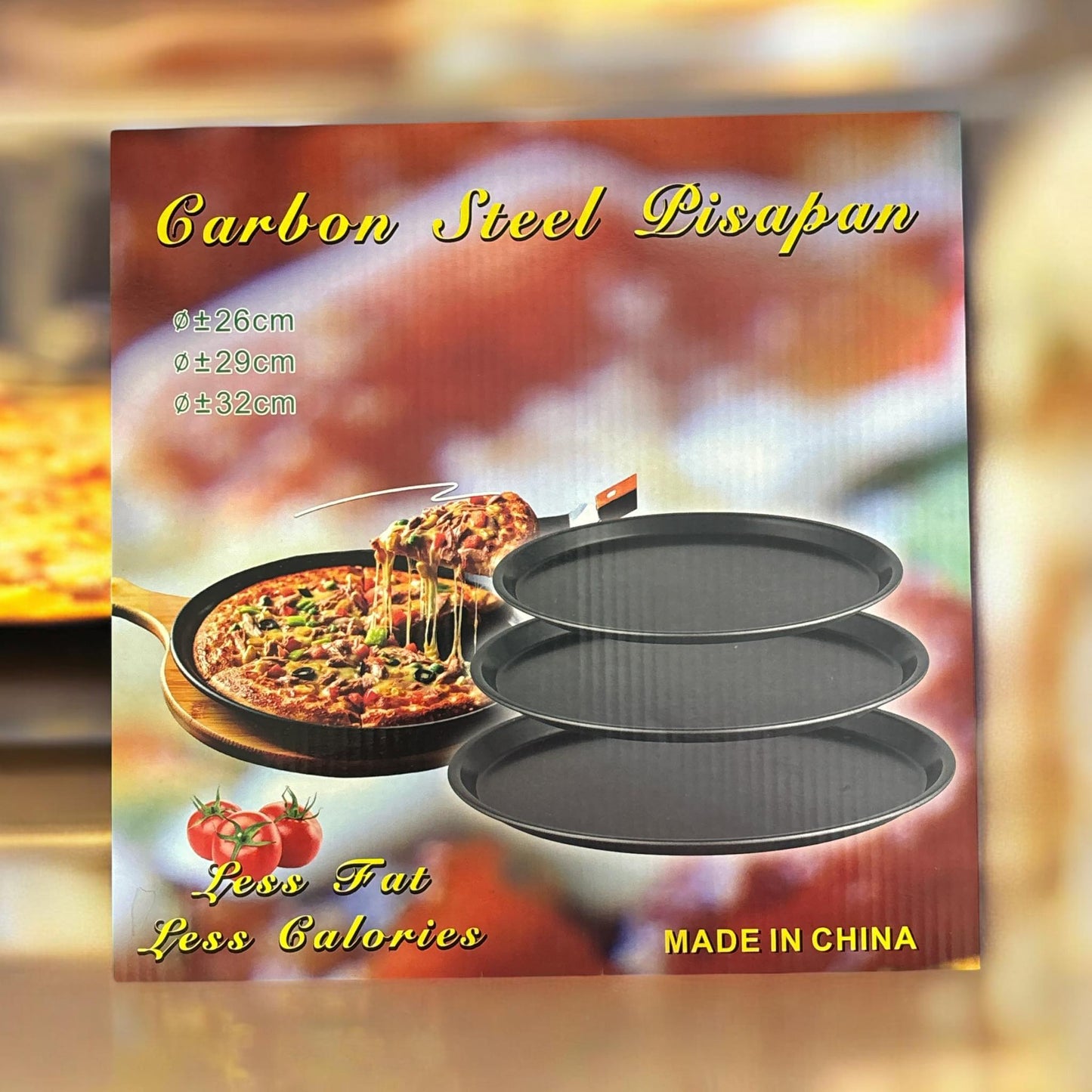 Set of 3 Pizza Pans