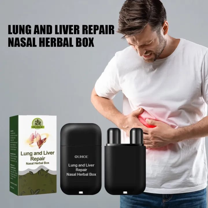 Nasal Repair Herbal Box Smoking Clear Natural Essential Oil Inhaler Lung Cleansing Nasal Herbal Liver Lung Cleansing Nose Box