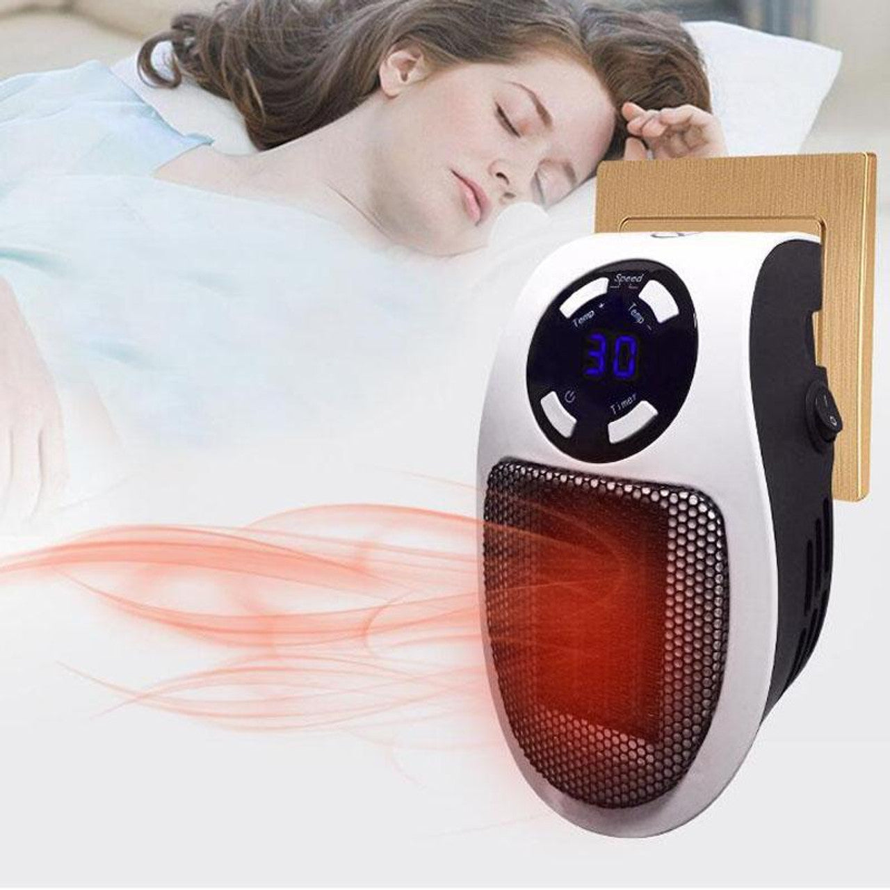 Wall Mounted Multifunction Space Heater