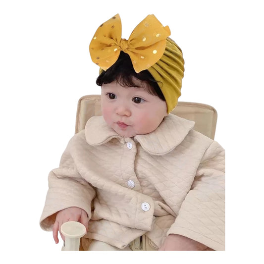 Baby Hat Bow Toddler Headbands Winter Knot Head Wrap Nursery