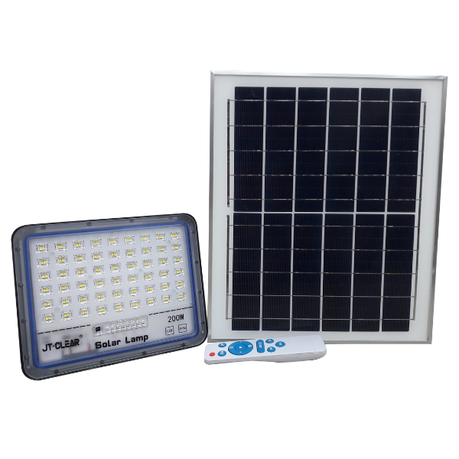 Solarix Jortam 200w Solar Flood Lamp With Solar Panel