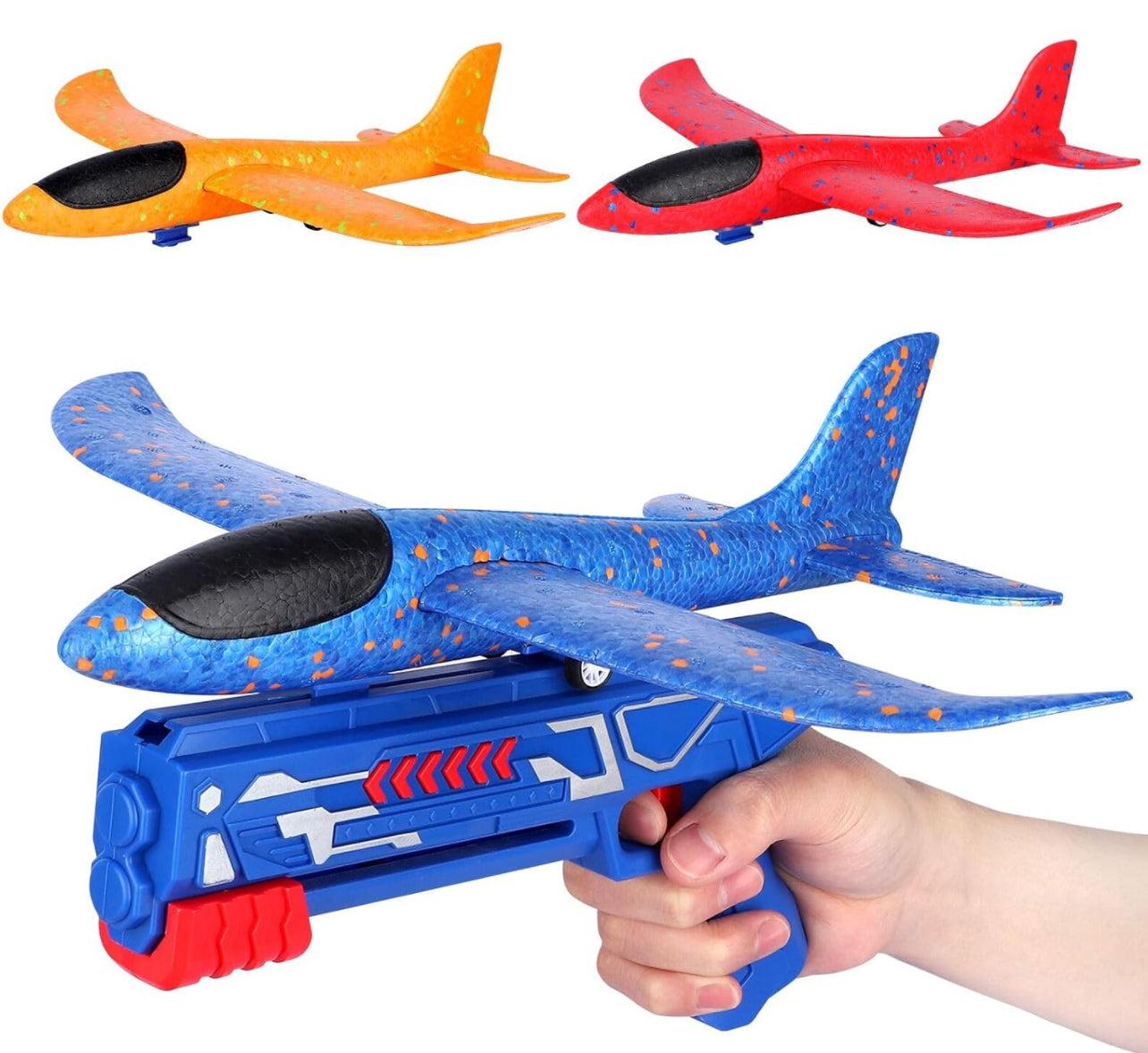 Treasure Toys - Multi Color Kids 1 Pack Airplane Launcher Toy