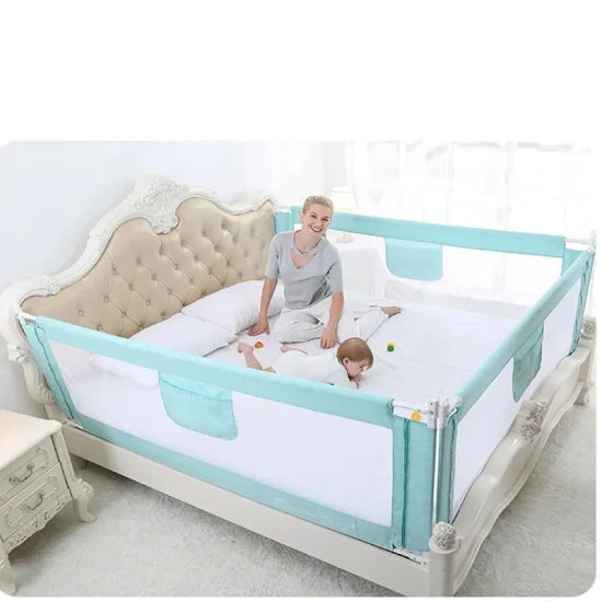 Adjustable Kids Infant Bed Guard Rail Toddler Baby Safety Barrier Protect 1.8M