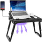 Laptop Table with 4 Port USB Hub