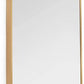 Bathroom Mirror, 60x40cm Brushed Brass Wall Mirror, Rounded Rectangle Mirror for Vanity,