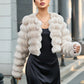 Fuax Fur Coat Jacket Female Winter Artificial Mink Fur Warm Coats High Quality Stylish and Comfortable Fur Outwear