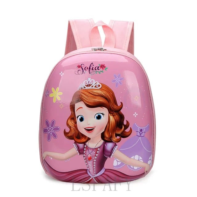 Disney Themed Cartoon Sofia The First Kids Cute Backpack Bags For Kindergarten Waterproof Handbags Travel Schoolbags For Girls Various Options