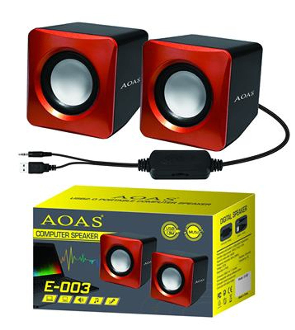 Mini Wired USB 2.0 Computer Speakers