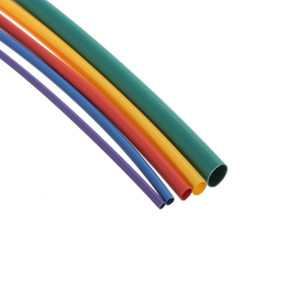 Multicolour Heat Shrink Tubing 10pc - Various Sizes & Options