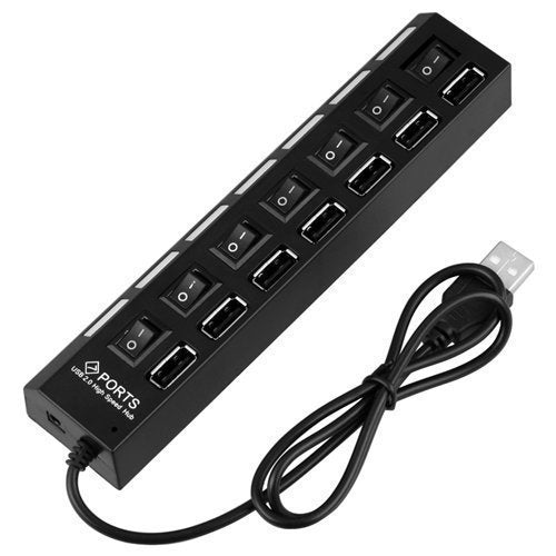 Treqa USB 2.0 7 Port Hub