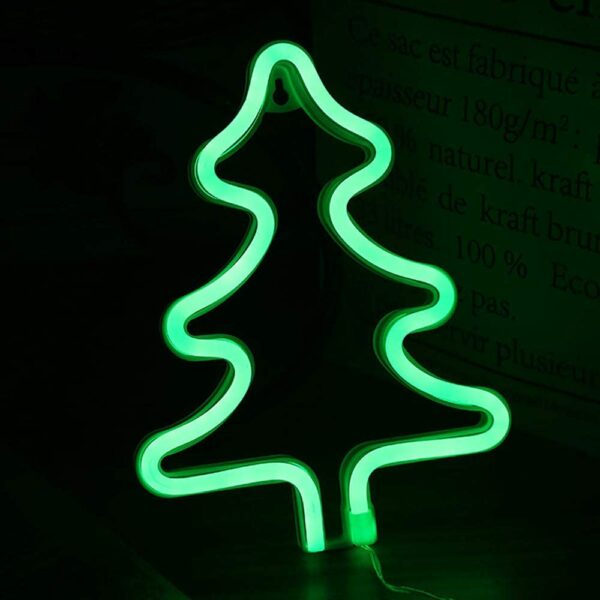 Christmas Tree Neon Sign Lamp USB And Battery Operated