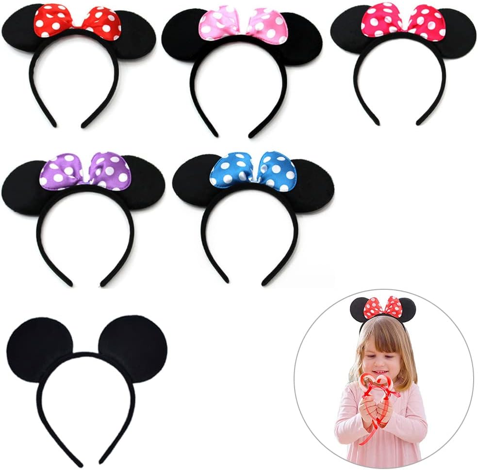 Minnie/Micky Mouse Ear Headband-Each