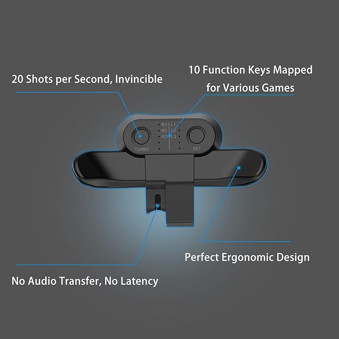 Controller Paddles for PS4