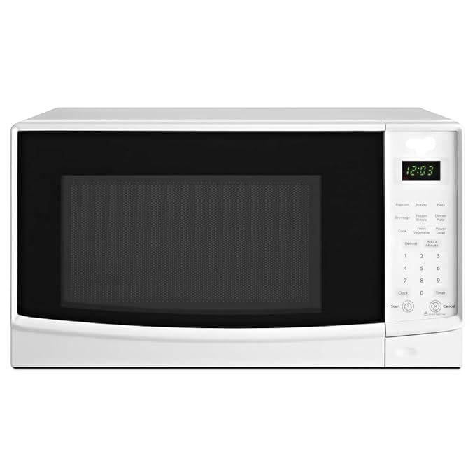 30L White Countertop Microwave