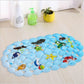 Oval Bath Mat for Tub Non-Slip Suction Cup