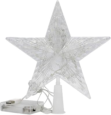 Star Tree Topper LED Light Design