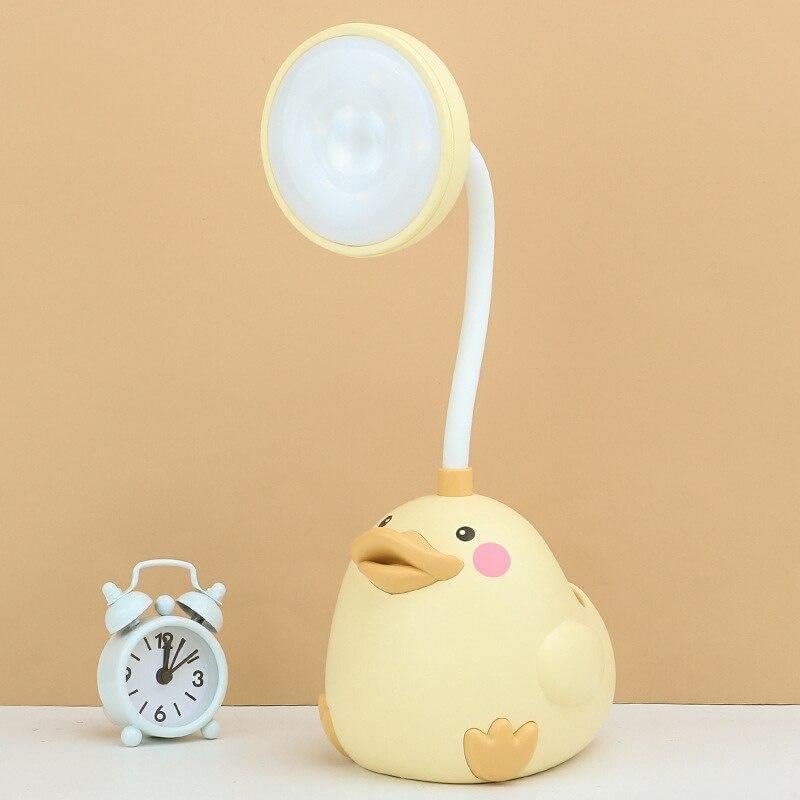 USB Rechargeable Duck Table Lamp 2 Settings With Pencil Holder