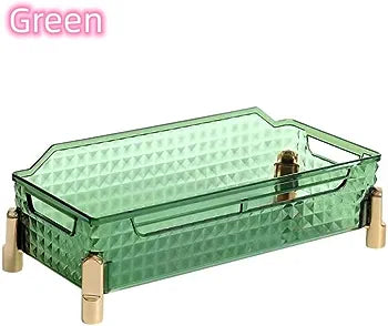 Diamond Shaped Luxury Desk Organizer, Cosmetic Storage