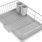 Metal Kitchen Counter Dish Drainer Rack