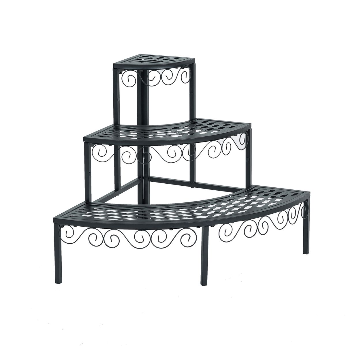 3 Tier Pot Plant Rack Corner Stand Organizer