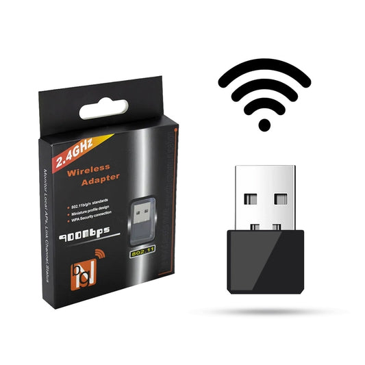 Wireless 2.4GHz 802.11b/g/n Wifi Dongle 950mbps