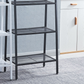 4 Tier Storage Shelves Bookshelf Display Standing Shelf Organizer