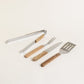 Stainless Steel Braai Utensil Set 3 & 4pc Sets