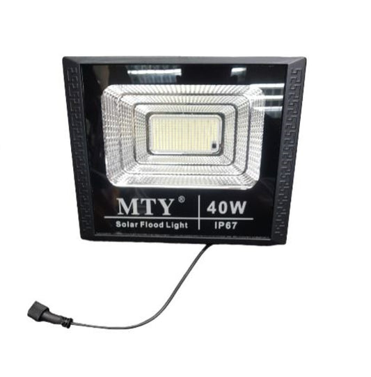 MTY - Solar Powered LED Flood Light 40W