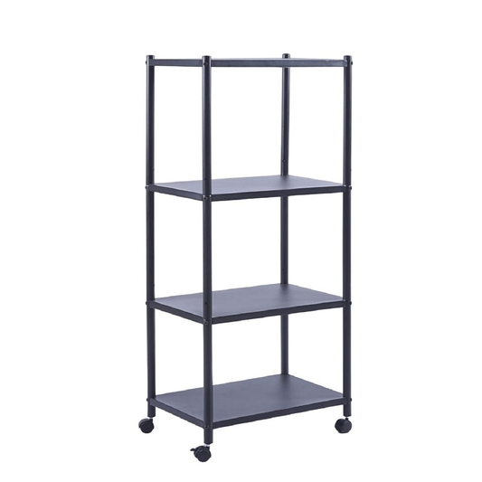 4 -Tier Square Shelf with Wheels