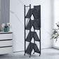 5 Tier Folding Storage Organizing Rack with Wheels