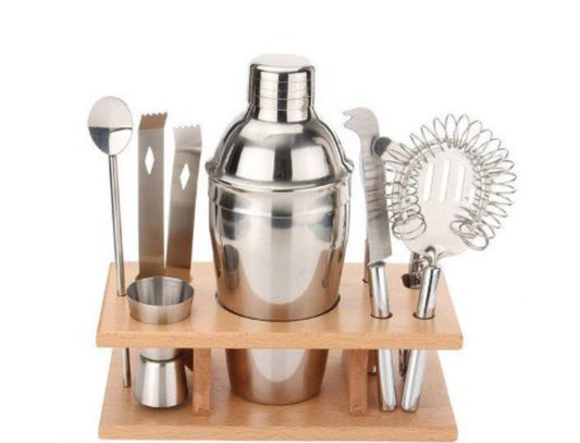 8pc Stainless Steel Cocktail Set | Cocktail Maker With Accessories Ns2