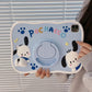 Pochacco Cartoon Silica Gel Soft 360°Rotating Bracket Tablet Case