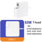 60W 16.5V 3.65A 5 Pin MagSafe 2 Power Adapter for MacBook, Cable Length: 1.6m, EU Plug