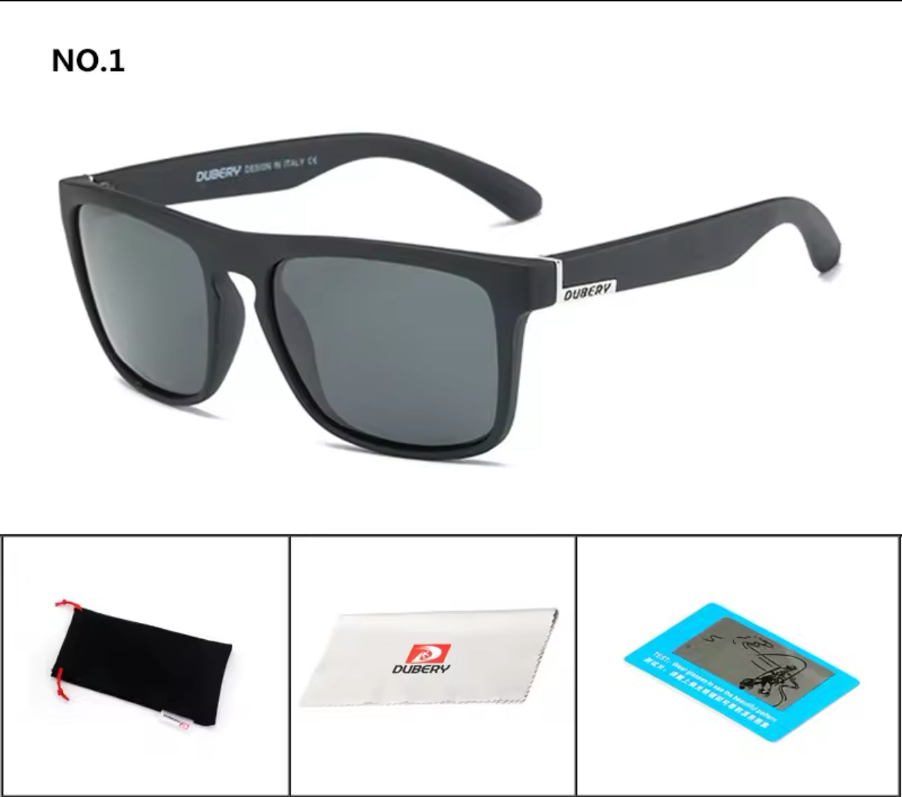 DUBERY Polarised Sports Sunglasses UV Protection