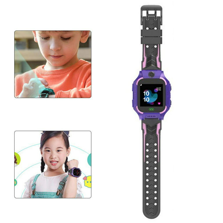 Kids Smart Watch GPS Tracker - Boys Girls for 3-12 Year Old with SOS Camera Alarm Call Camera Alarm 1.44'' Touch Screen SOS Electronic Toy Birthday Gifts Waterproof