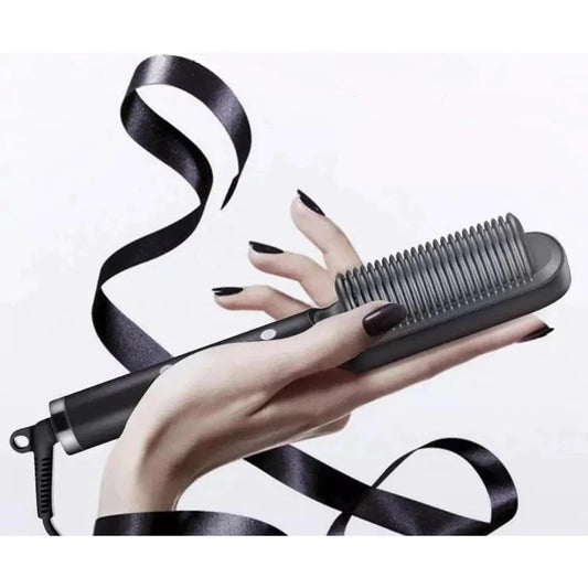 Electric Hair Straightener Comb Brush