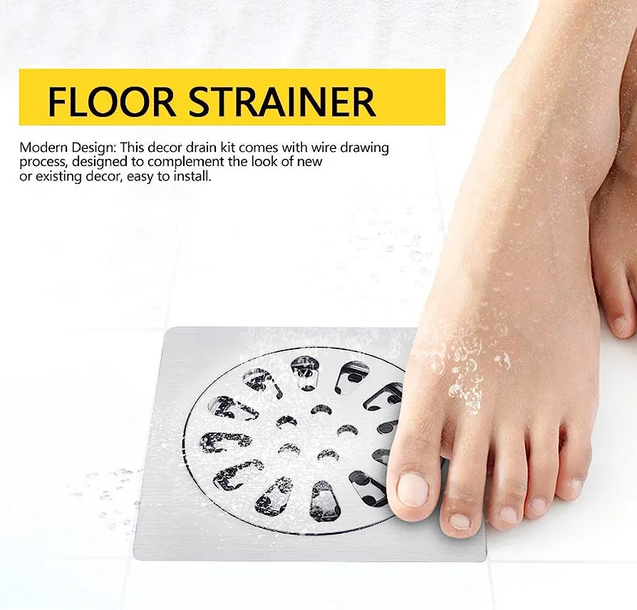 Floor Mounted Square Floor/Shower Drain