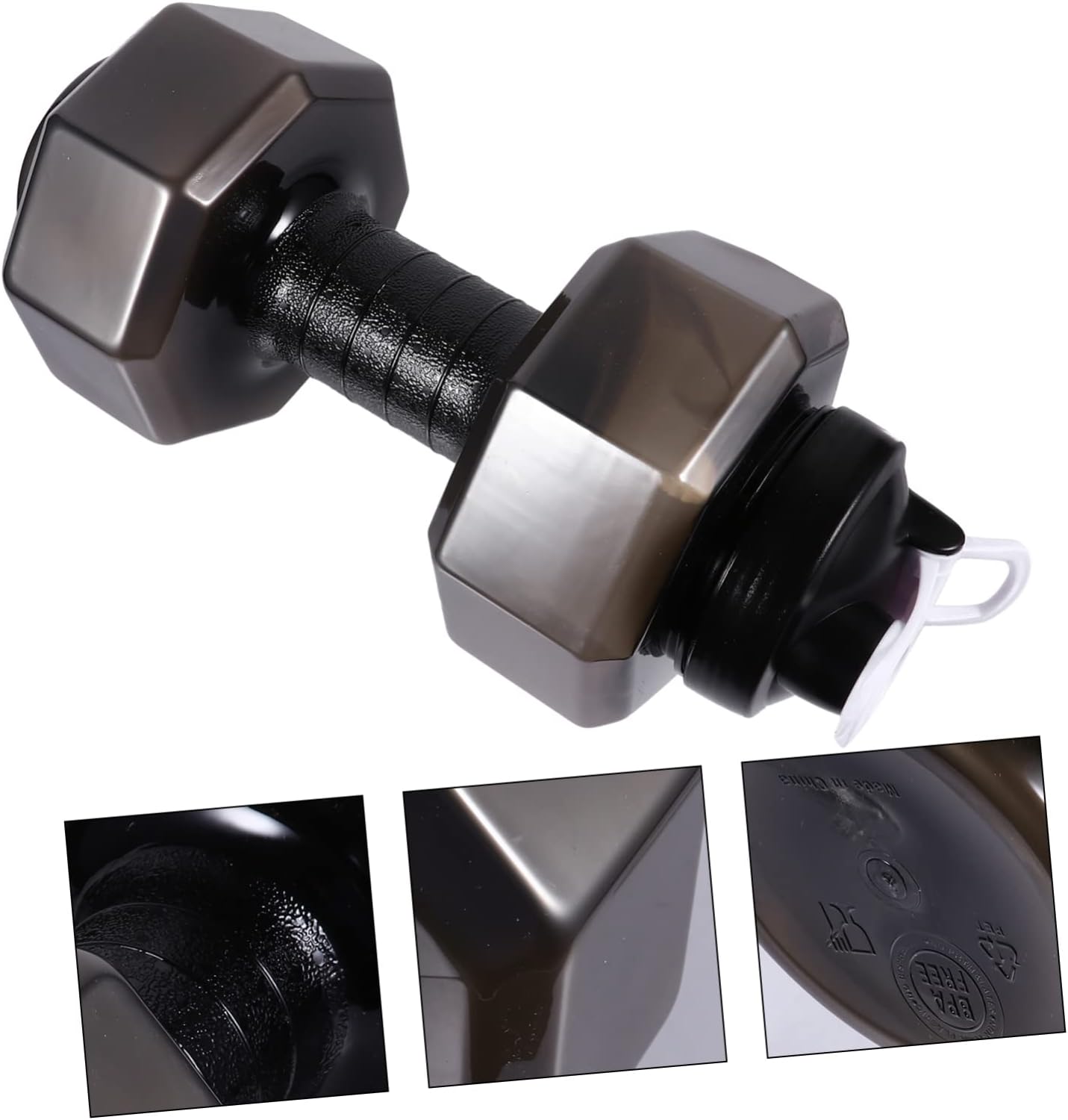 1Pc Water Dumbbell Style Water Bottle