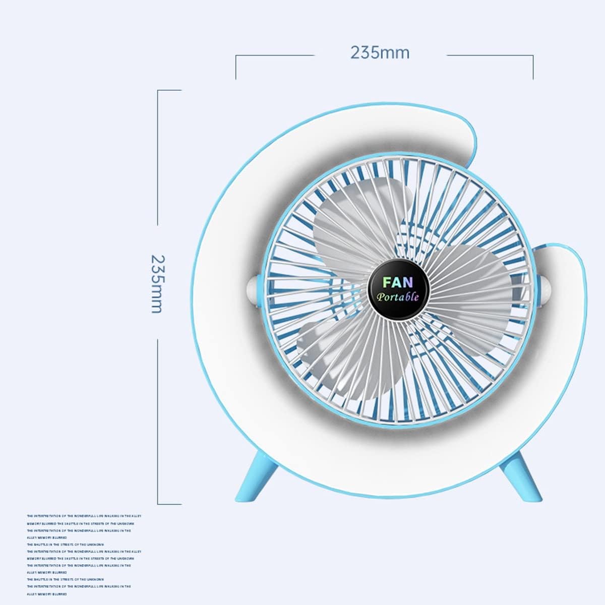 Multifunctional Colorful desktop small fan