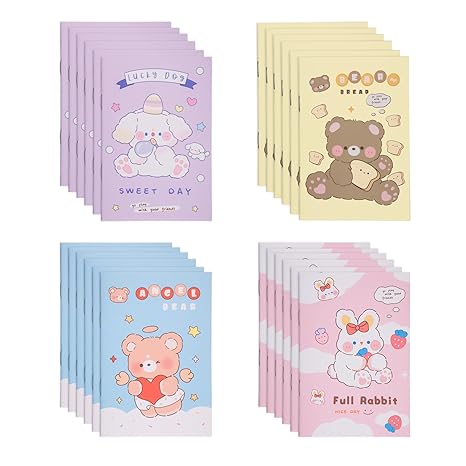 Mini Pocket Cartoon Notebook for Children