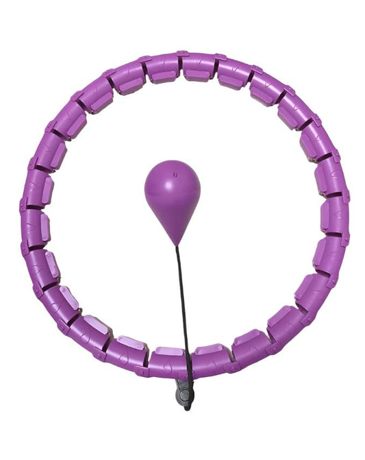 Fitness Exercise Hoop With Weight Ball 24 Knots