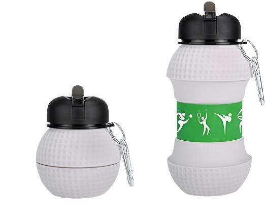 Collapsible Silicone Water Bottle